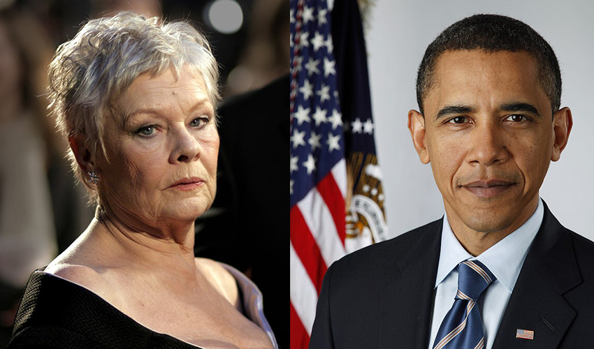 Judy Dench e Barack Obama come esempio di persone carismatiche
